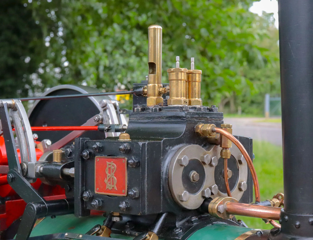 2 inch scale Ransomes, Sims & Jefferies DCC steam tractor