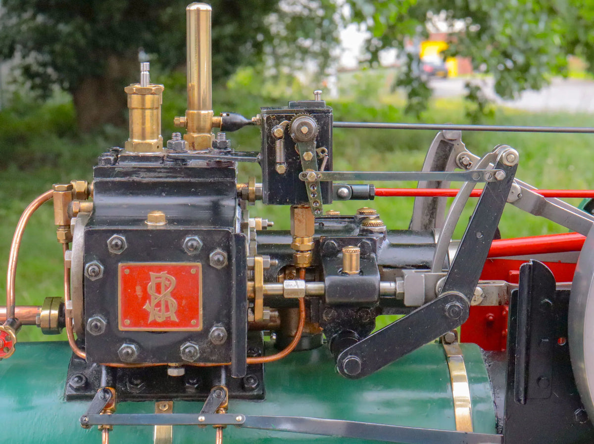 2 inch scale Ransomes, Sims & Jefferies DCC steam tractor