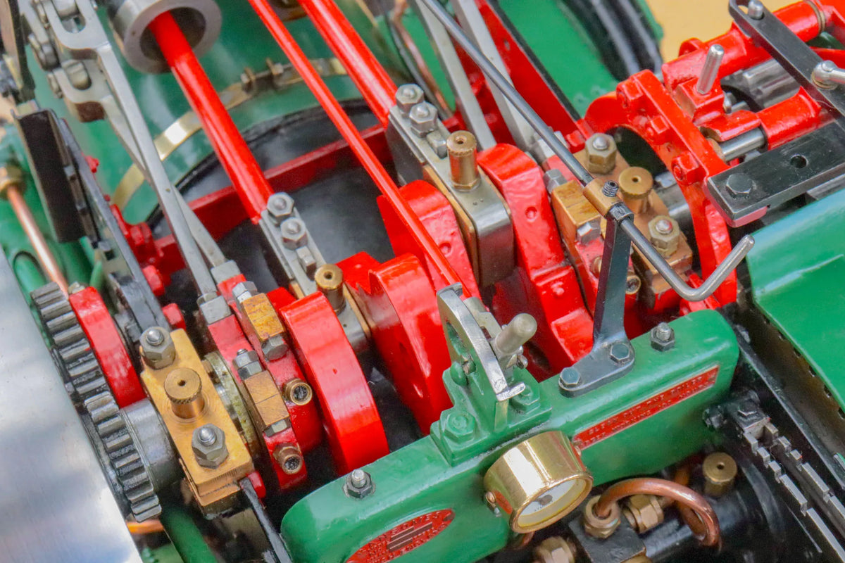 2 inch scale Ransomes, Sims & Jefferies DCC steam tractor