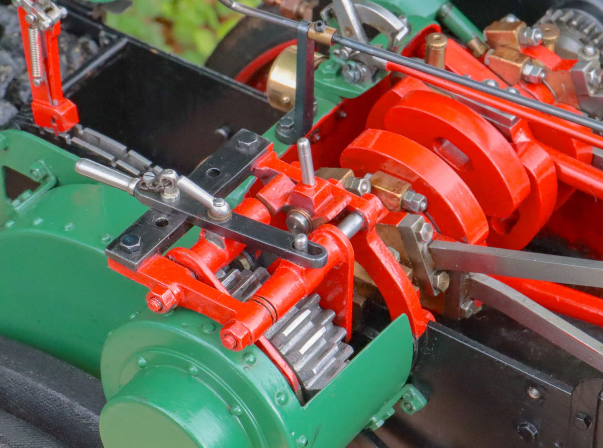 2 inch scale Ransomes, Sims & Jefferies DCC steam tractor