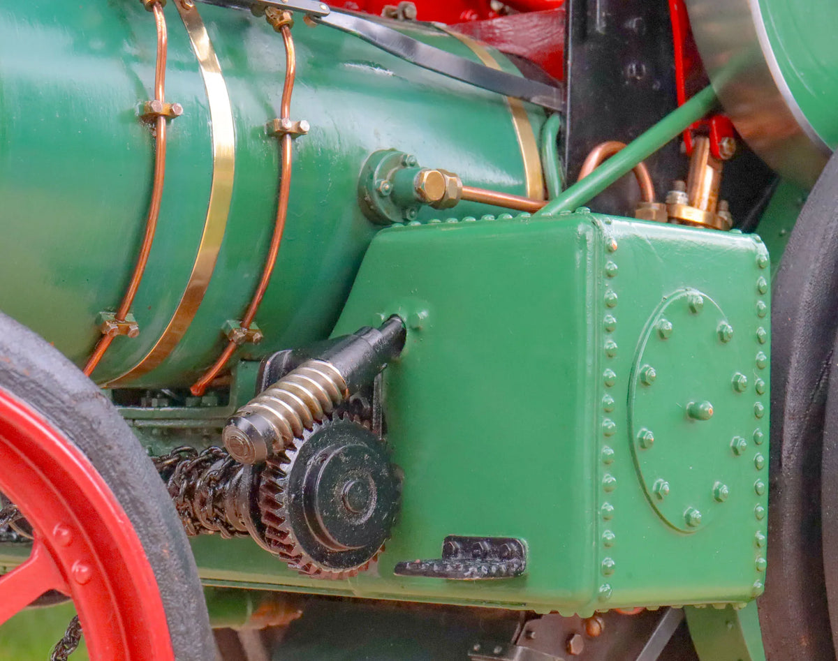 2 inch scale Ransomes, Sims & Jefferies DCC steam tractor