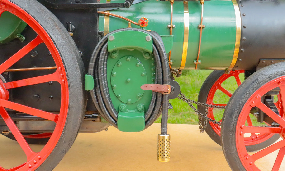 2 inch scale Ransomes, Sims & Jefferies DCC steam tractor