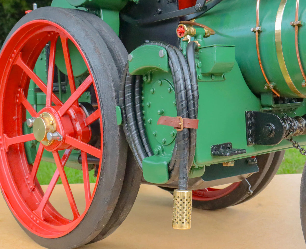 2 inch scale Ransomes, Sims & Jefferies DCC steam tractor