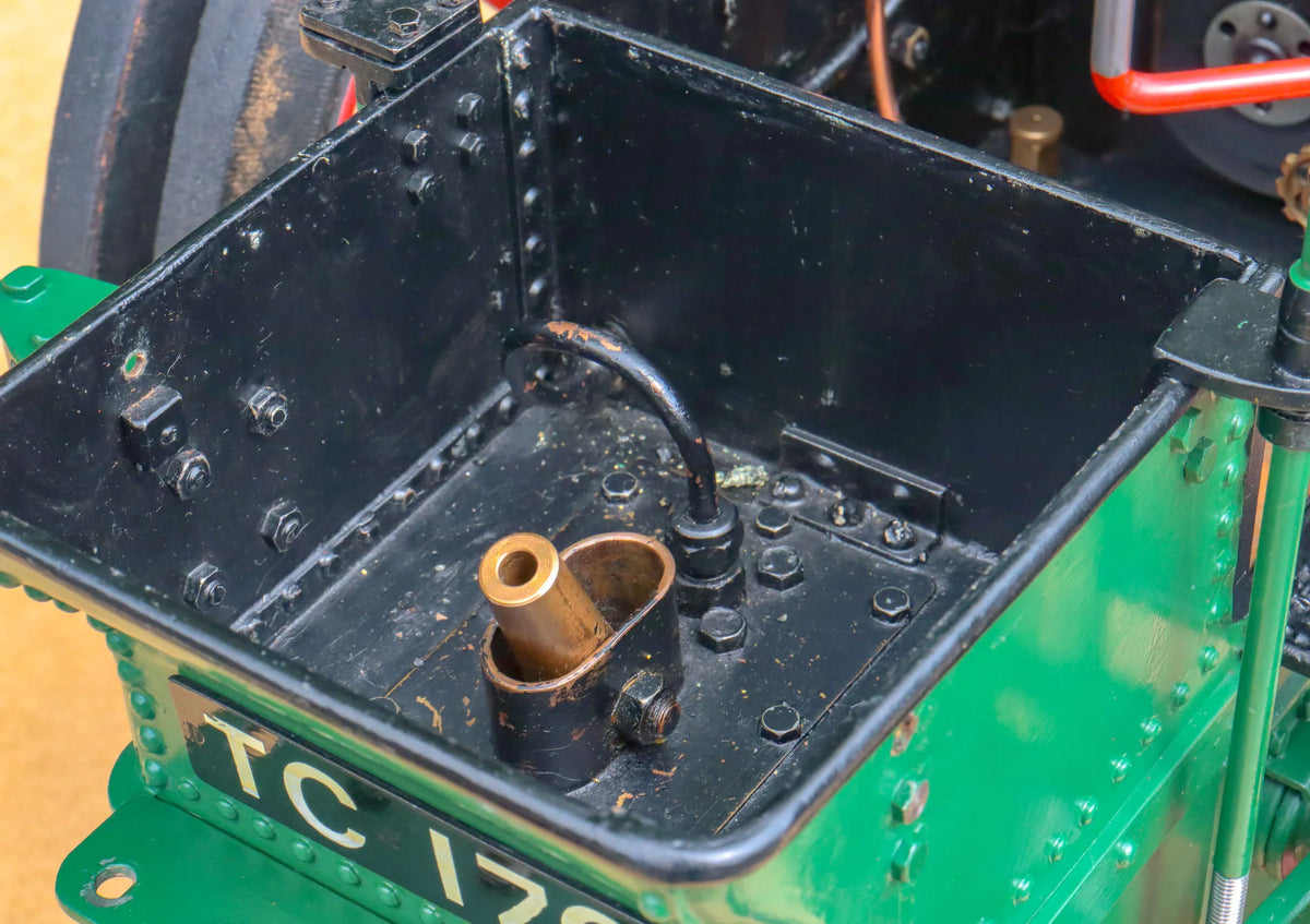 2 inch scale Ransomes, Sims & Jefferies DCC steam tractor