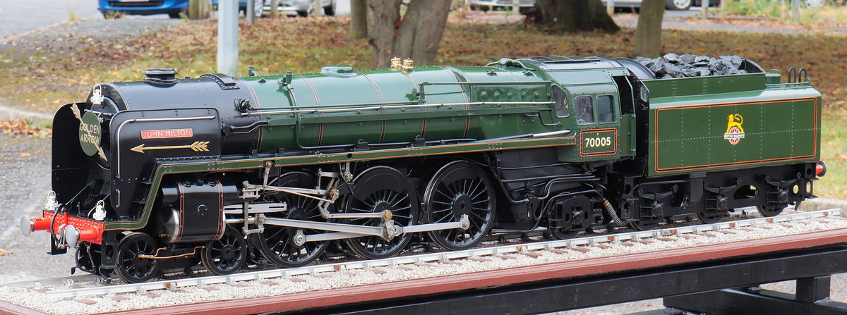 3 1/2 inch gauge BR Standard Class 7 No.70005 "John Milton"