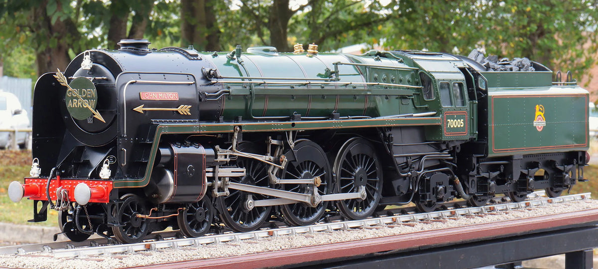 3 1/2 inch gauge BR Standard Class 7 No.70005 "John Milton"