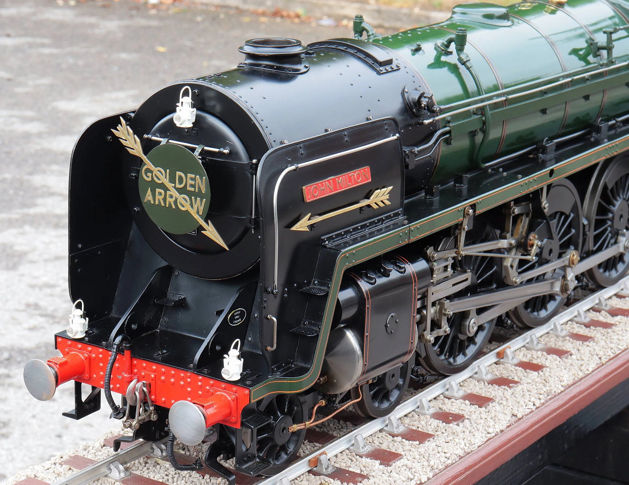 3 1/2 inch gauge BR Standard Class 7 No.70005 "John Milton"