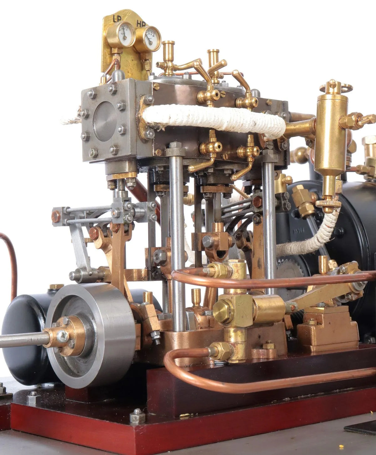 Stuart HB4 boiler & compound twin steam plant