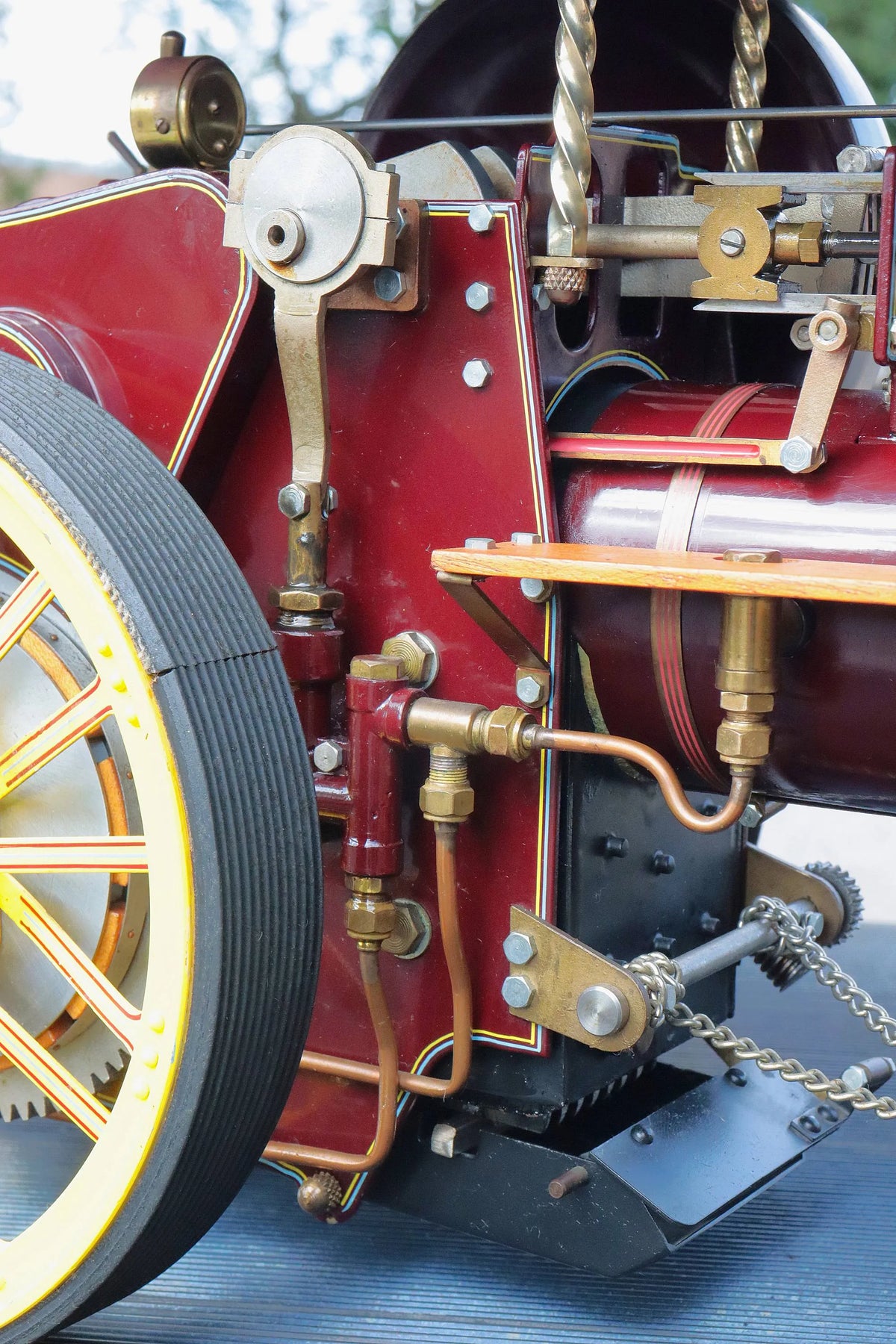 1 inch scale Maxwell Hemmens Showmans traction engine