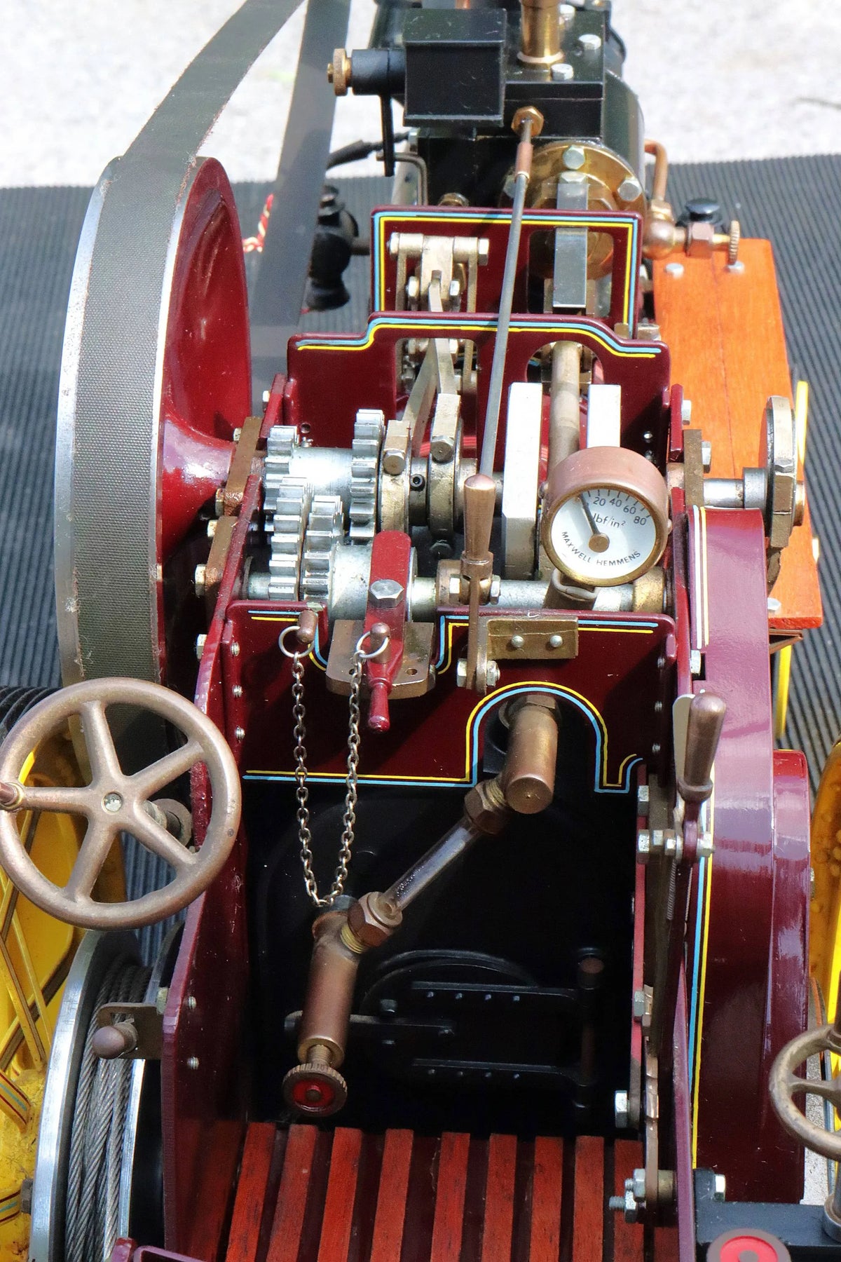 1 inch scale Maxwell Hemmens Showmans traction engine