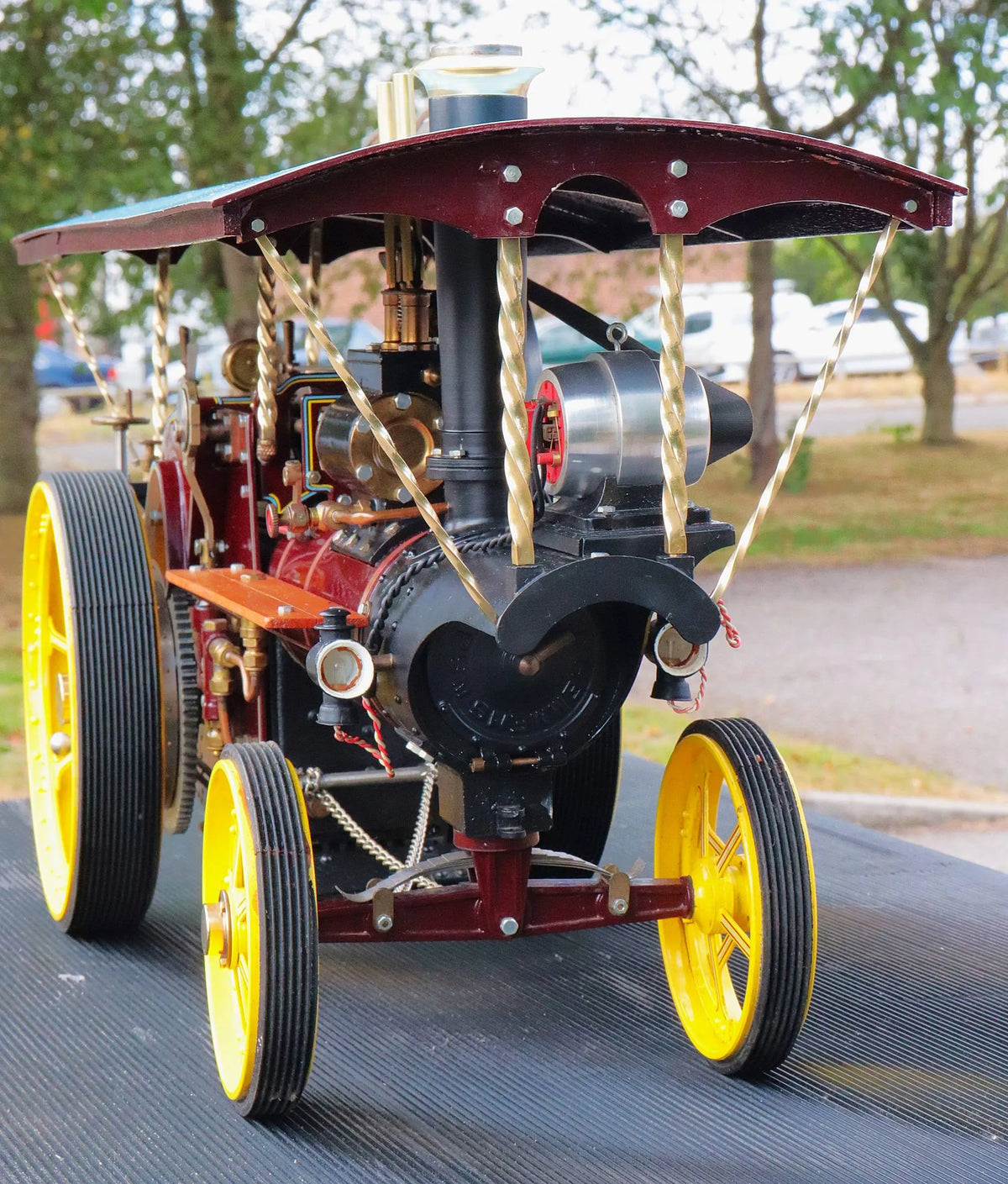 1 inch scale Maxwell Hemmens Showmans traction engine