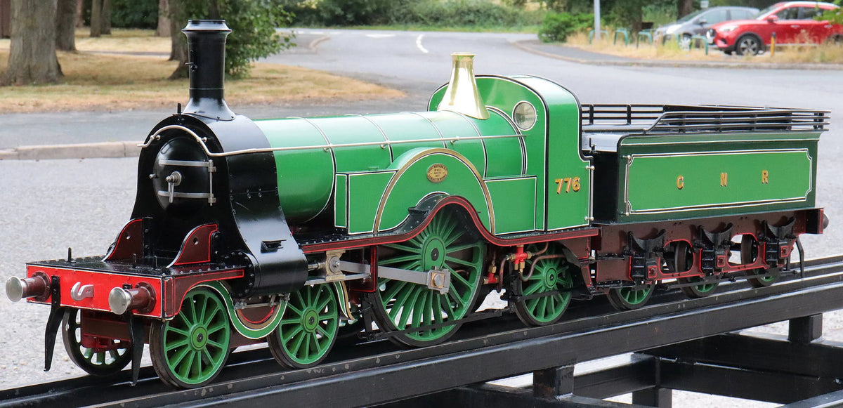5 inch gauge GNR Stirling 8 foot single