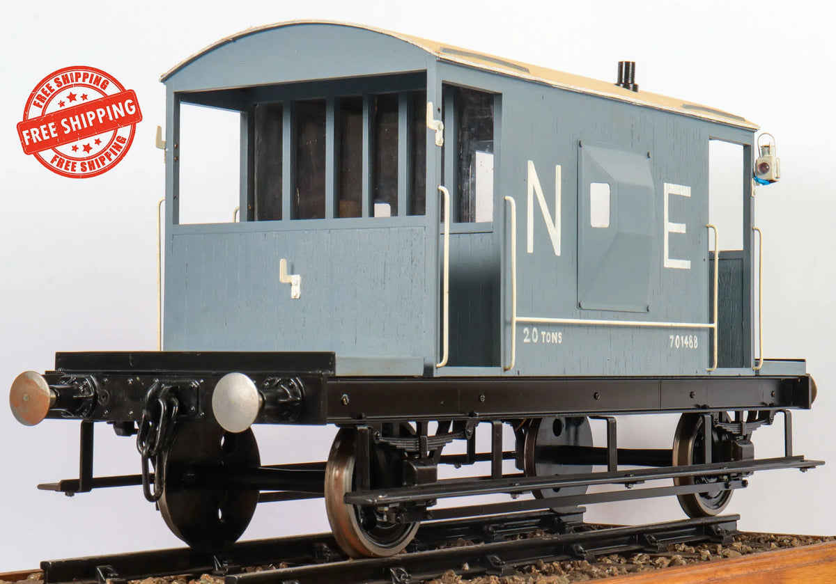 5 inch gauge NE 20T brake van