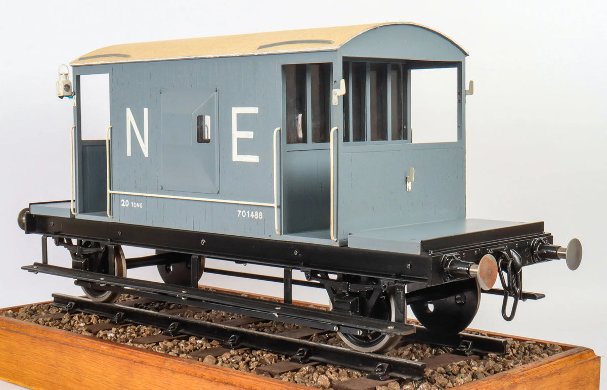 5 inch gauge NE 20T brake van