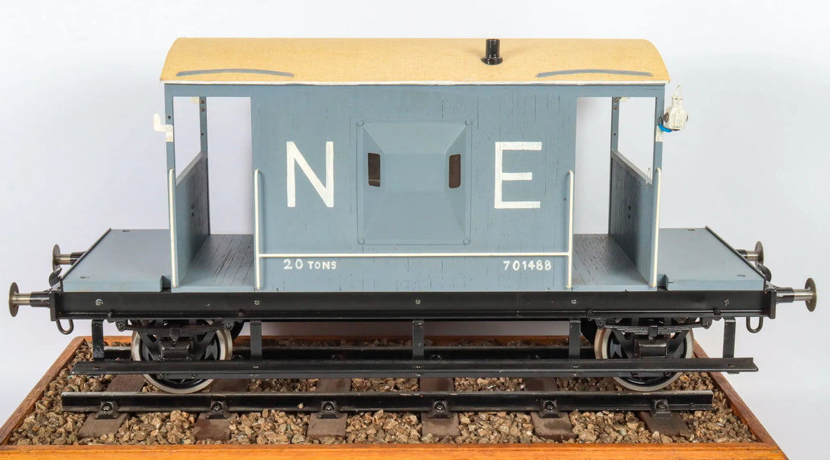 5 inch gauge NE 20T brake van