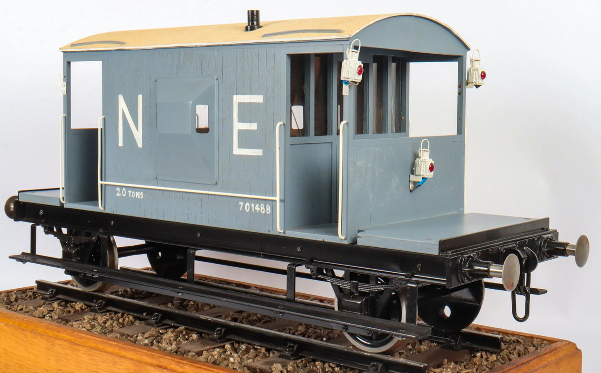 5 inch gauge NE 20T brake van