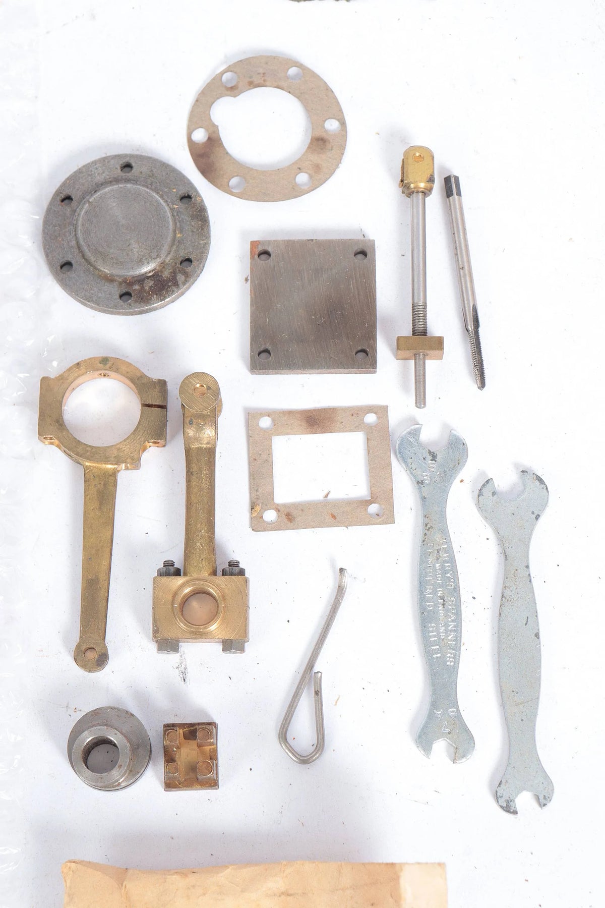 Stuart 10V machined parts