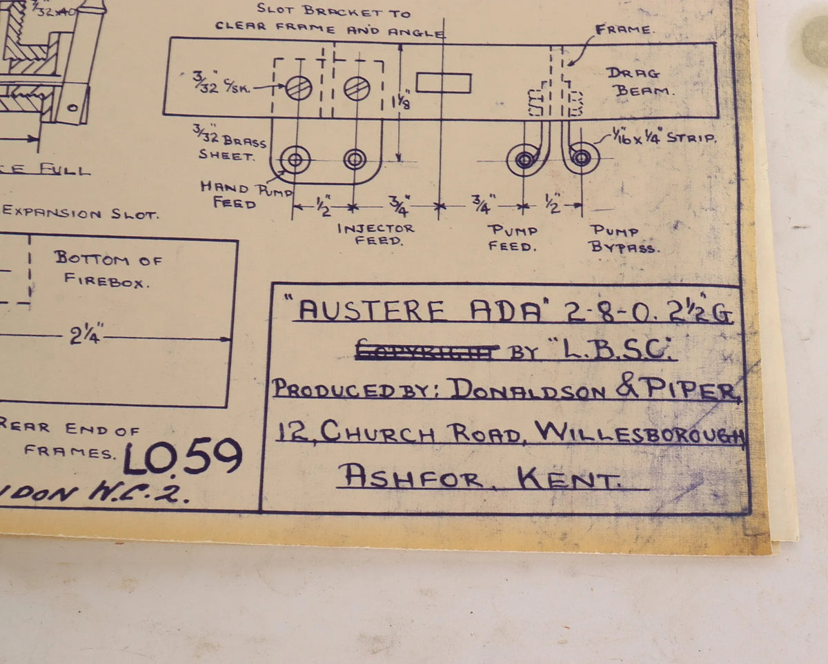 2 1/2 inch gauge "Austere Ada" 2-8-0