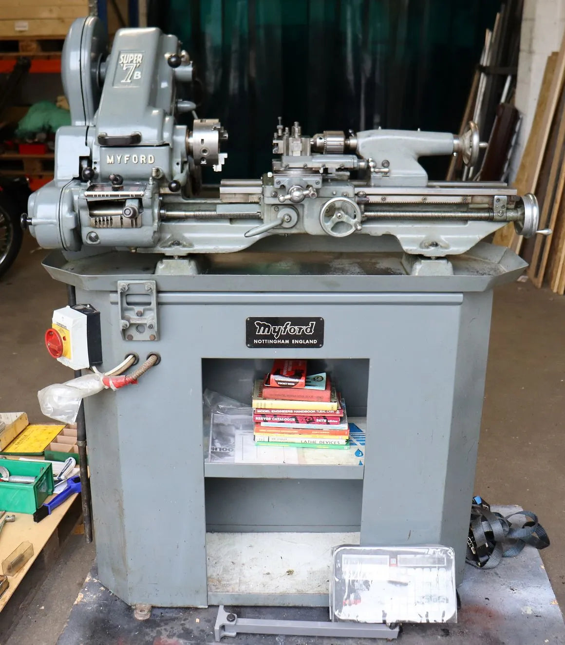 Myford Super 7B lathe