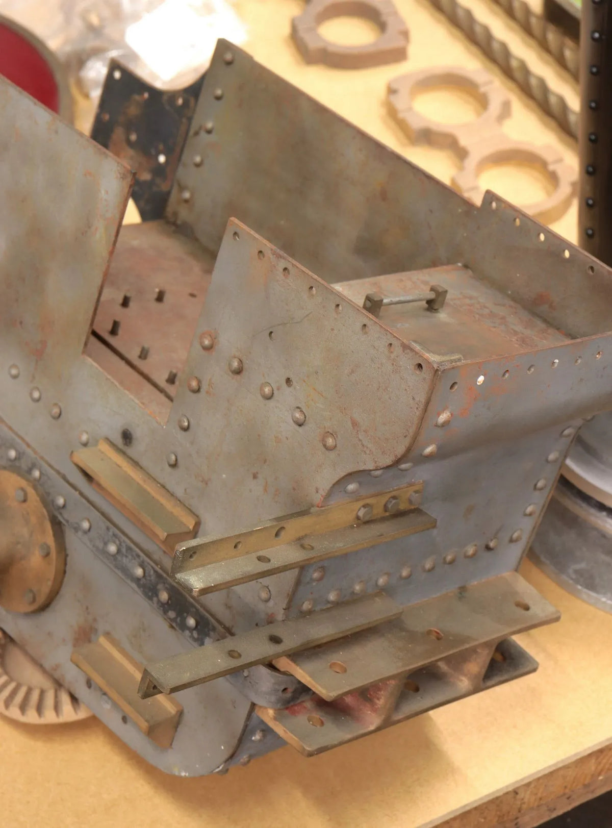 2 inch scale Burrell "Thetford Town" commercial boiler and castings
