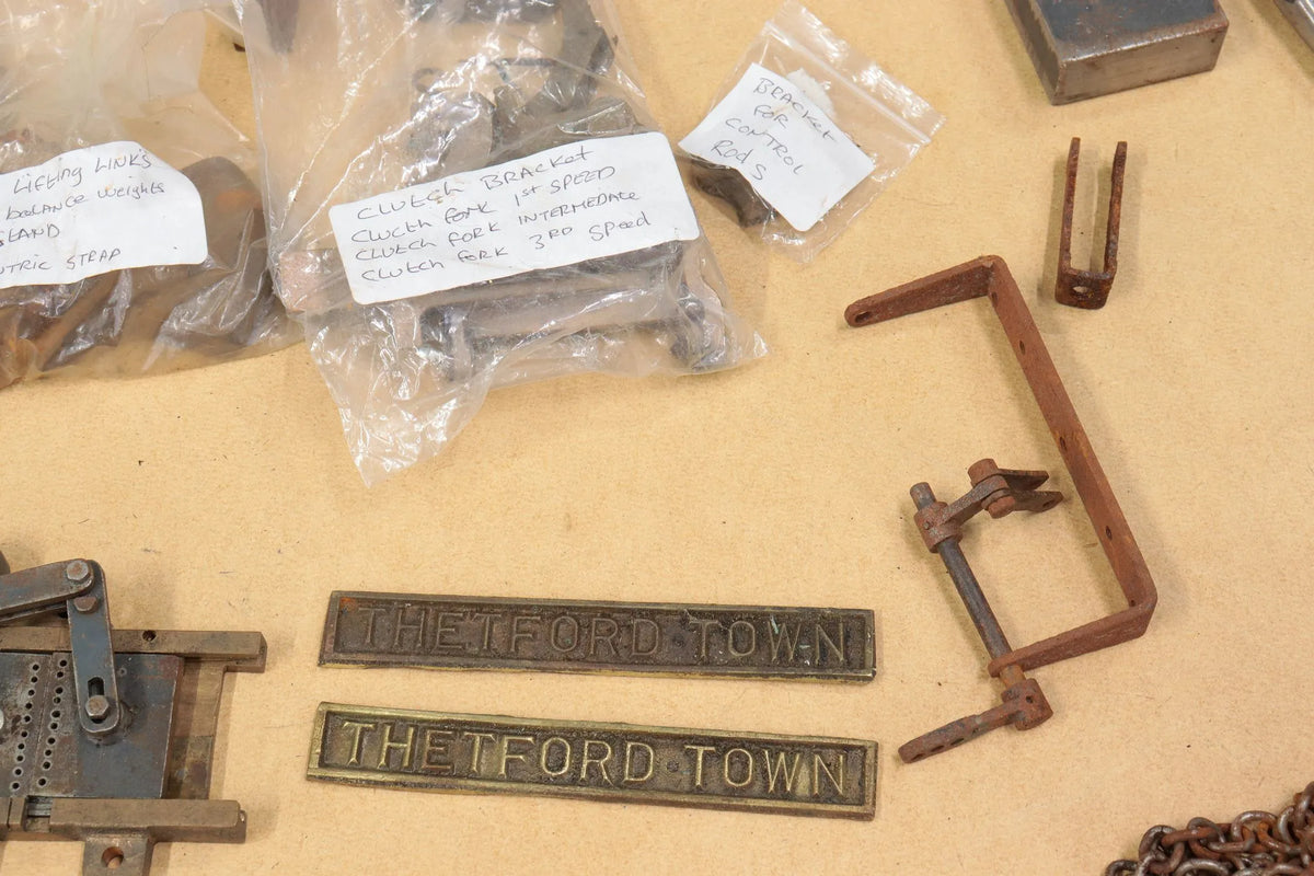 2 inch scale Burrell "Thetford Town" commercial boiler and castings