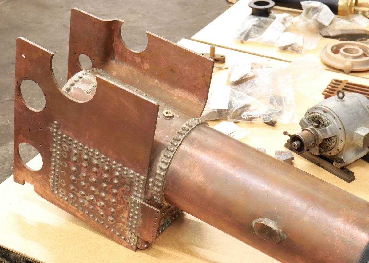 2 inch scale Burrell "Thetford Town" commercial boiler and castings