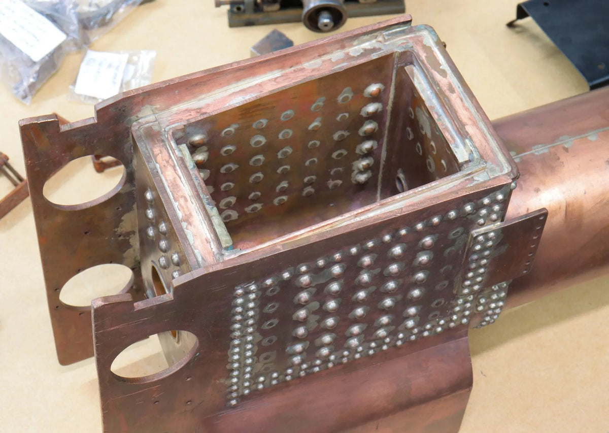 2 inch scale Burrell "Thetford Town" commercial boiler and castings