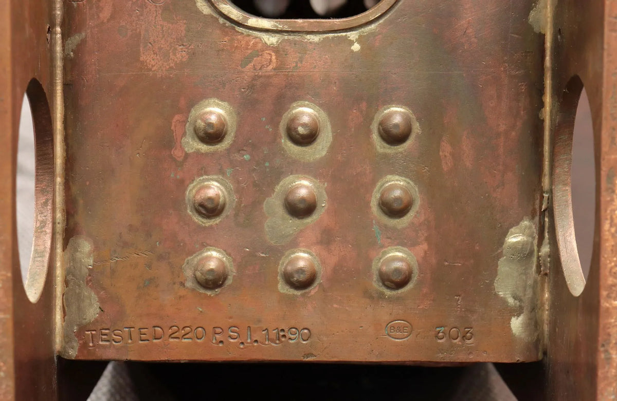 2 inch scale Burrell "Thetford Town" commercial boiler and castings