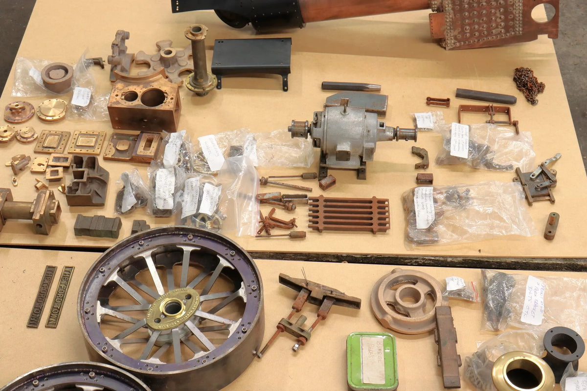 2 inch scale Burrell "Thetford Town" commercial boiler and castings