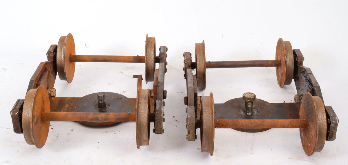 Pair 7 1/4 inch gauge bogies