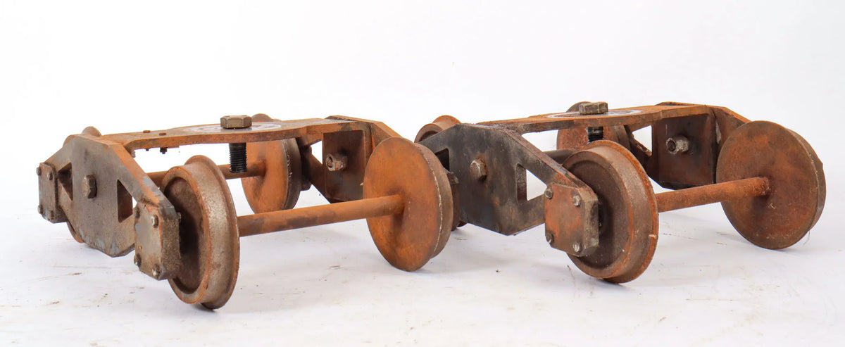 Pair 7 1/4 inch gauge bogies