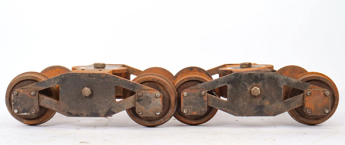 Pair 7 1/4 inch gauge bogies