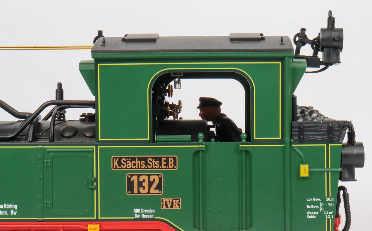 45mm gauge LGB Saxonian IV 0-4-0+0-4-0T