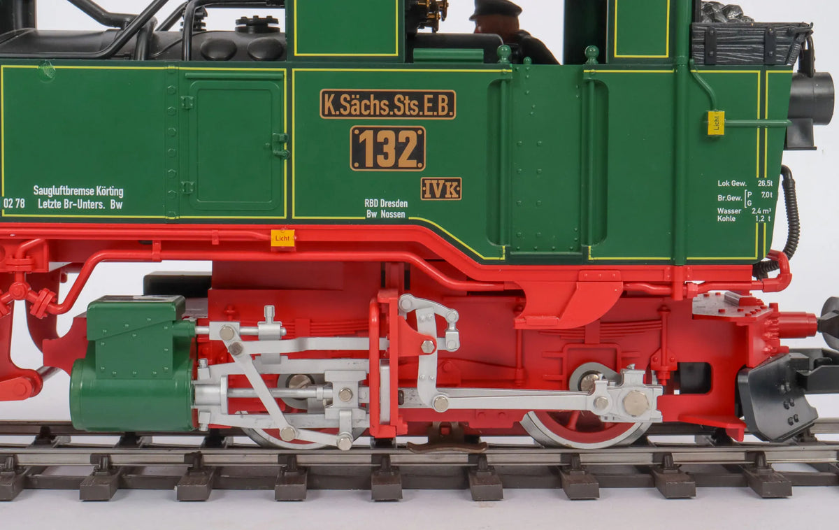 45mm gauge LGB Saxonian IV 0-4-0+0-4-0T