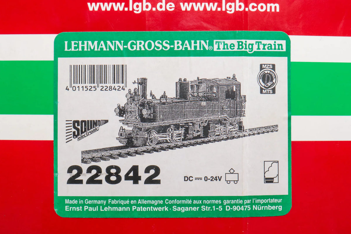 45mm gauge LGB Saxonian IV 0-4-0+0-4-0T