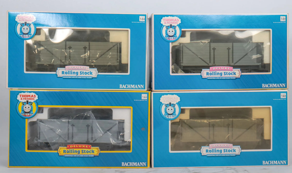 Four Bachmann 'Thomas and Friends' Wagons