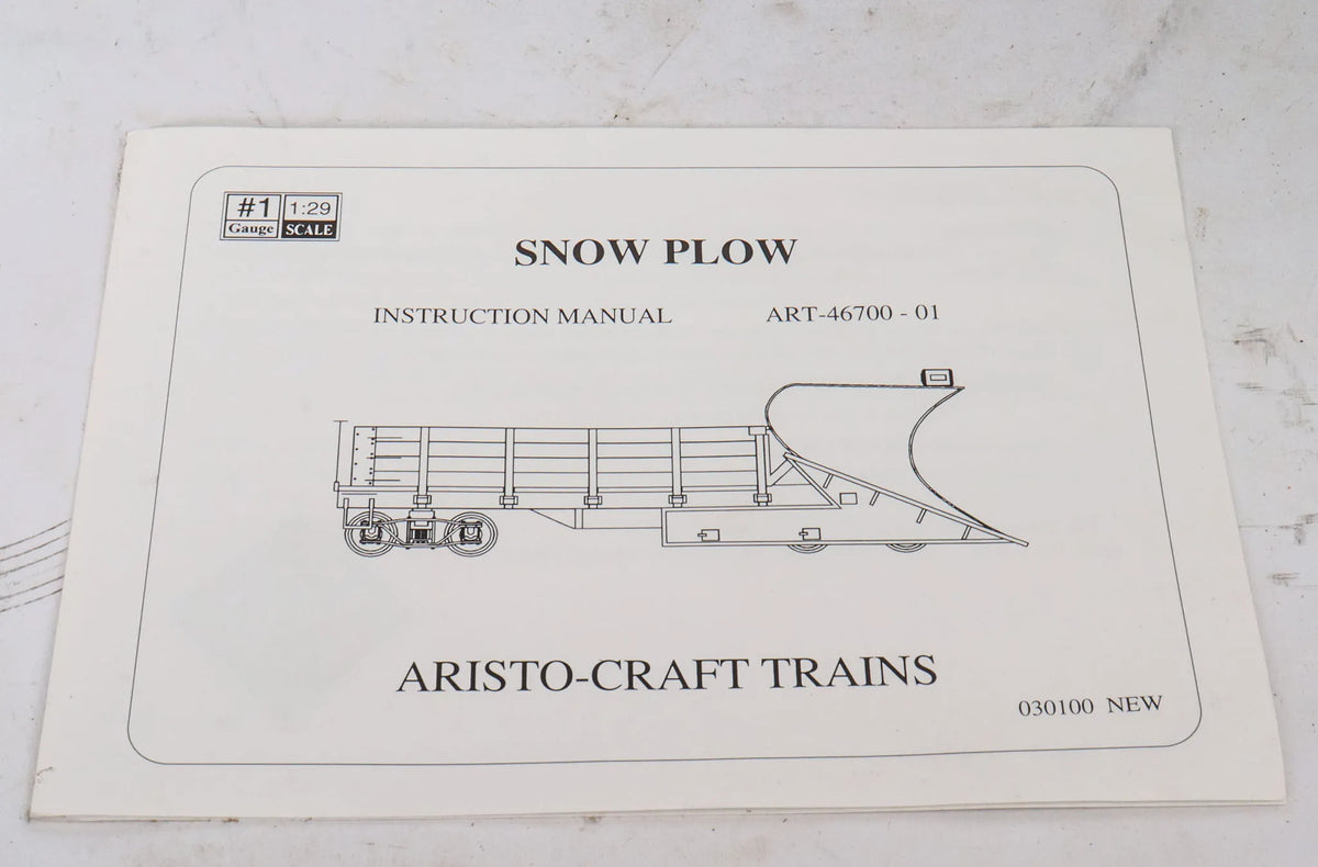 Aristo-Craft Snow Plow