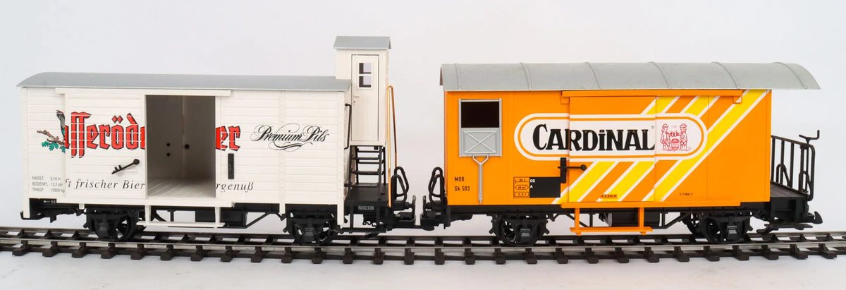 Pair of LGB MOB wagons