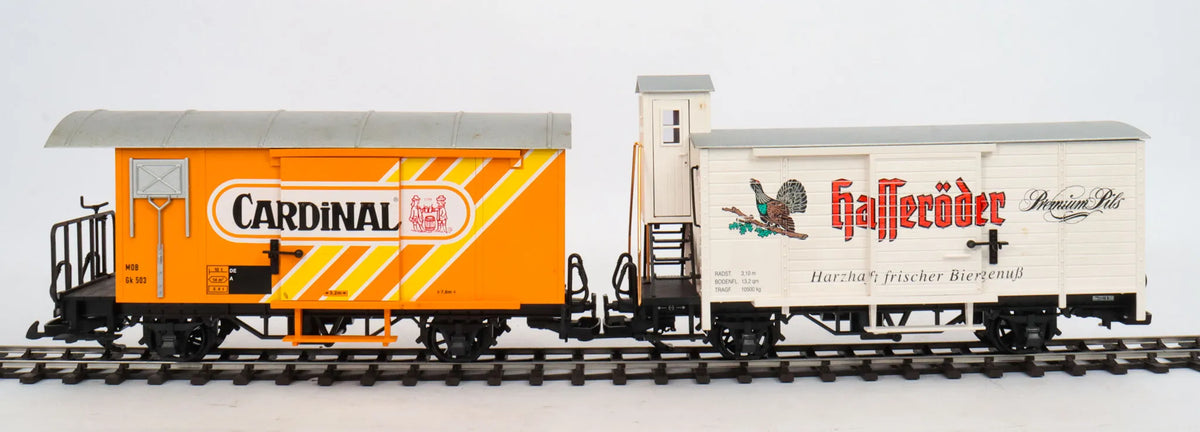 Pair of LGB MOB wagons