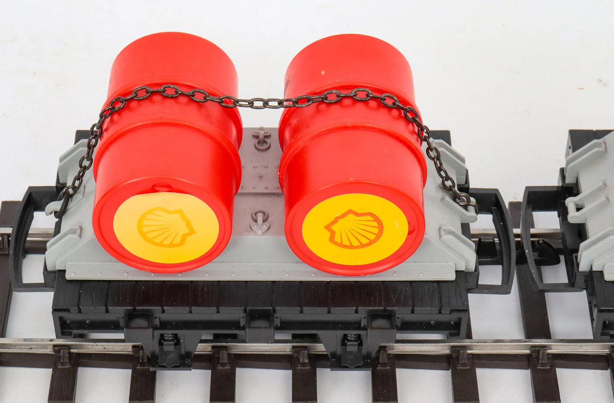 LGB Field Railroad double drum wagons