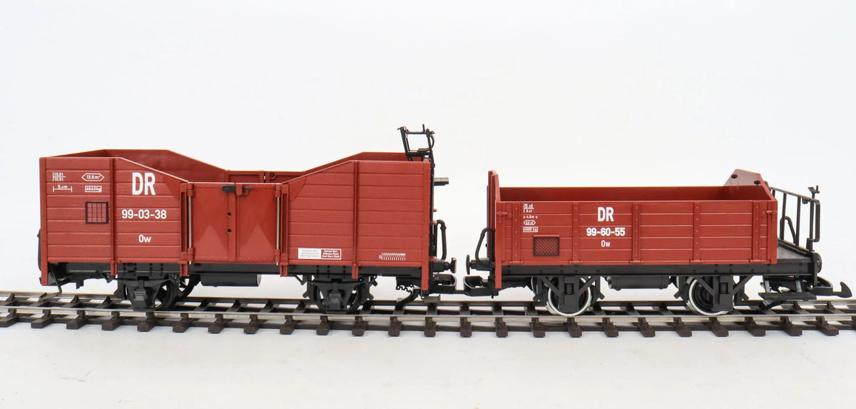 Rake of 5 LGB open wagons