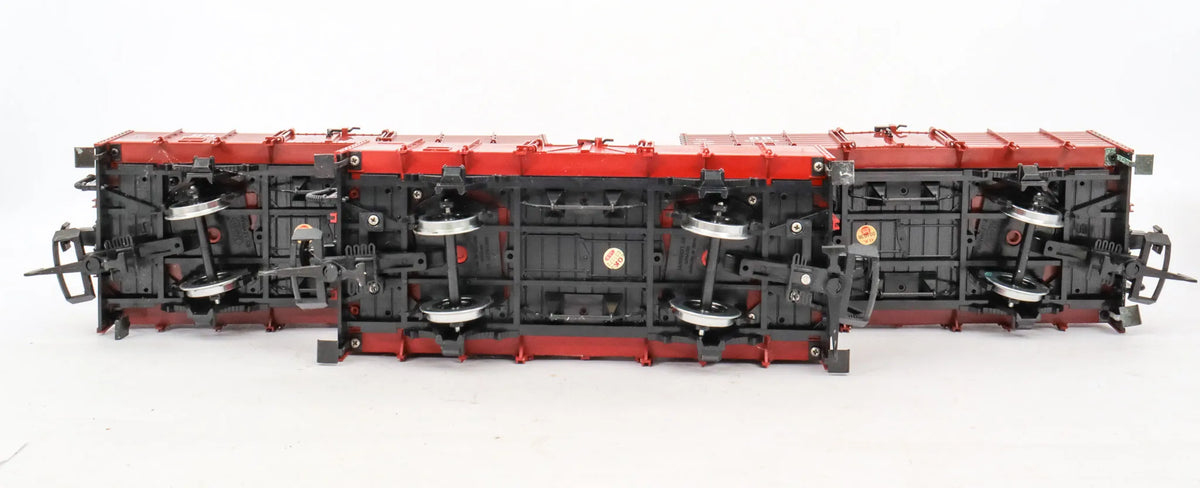 Rake of 5 LGB open wagons
