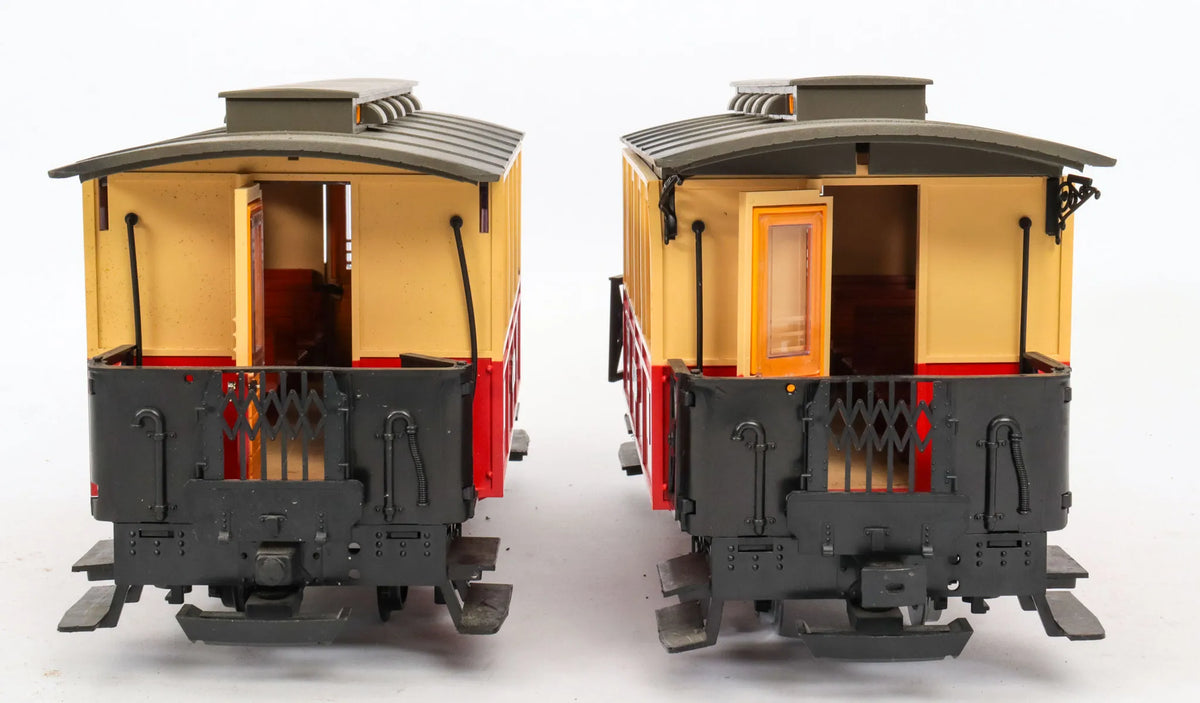Pair of LGB 3011 2nd class cars