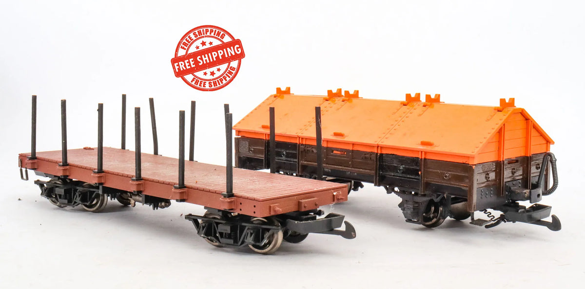 Pair of 45mm gauge wagons