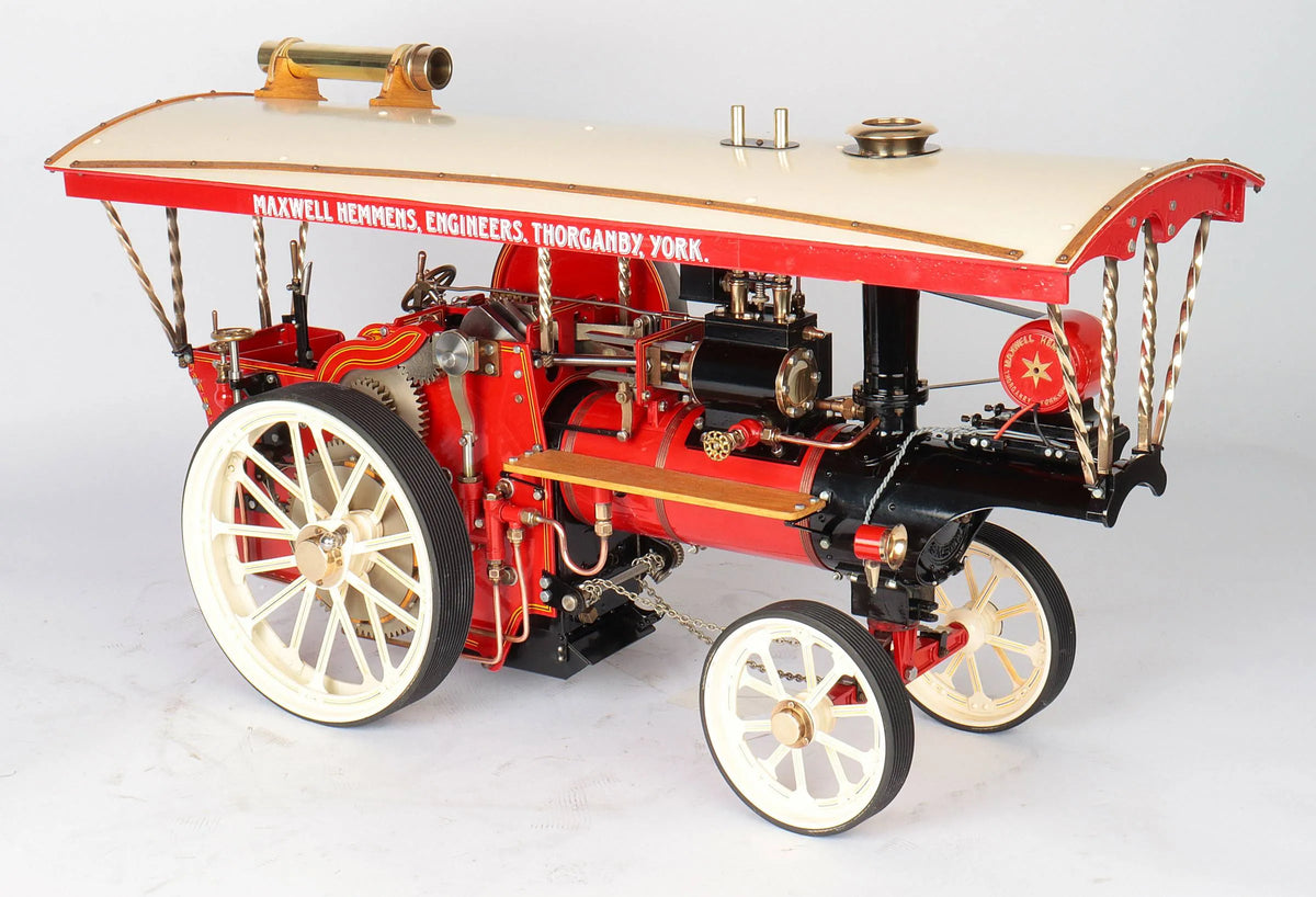 1 inch scale Maxwell Hemmens Showmans traction engine