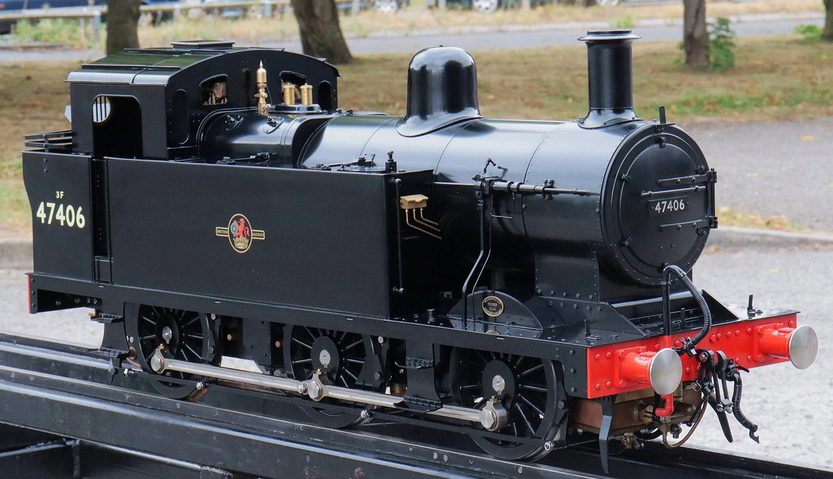 5 inch gauge LMS 3F 0-6-0T