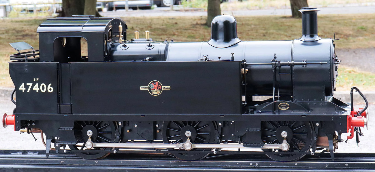5 inch gauge LMS 3F 0-6-0T