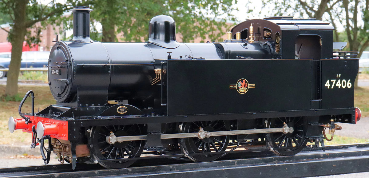5 inch gauge LMS 3F 0-6-0T