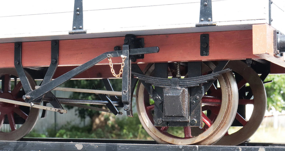5 inch gauge 4 plank wagon