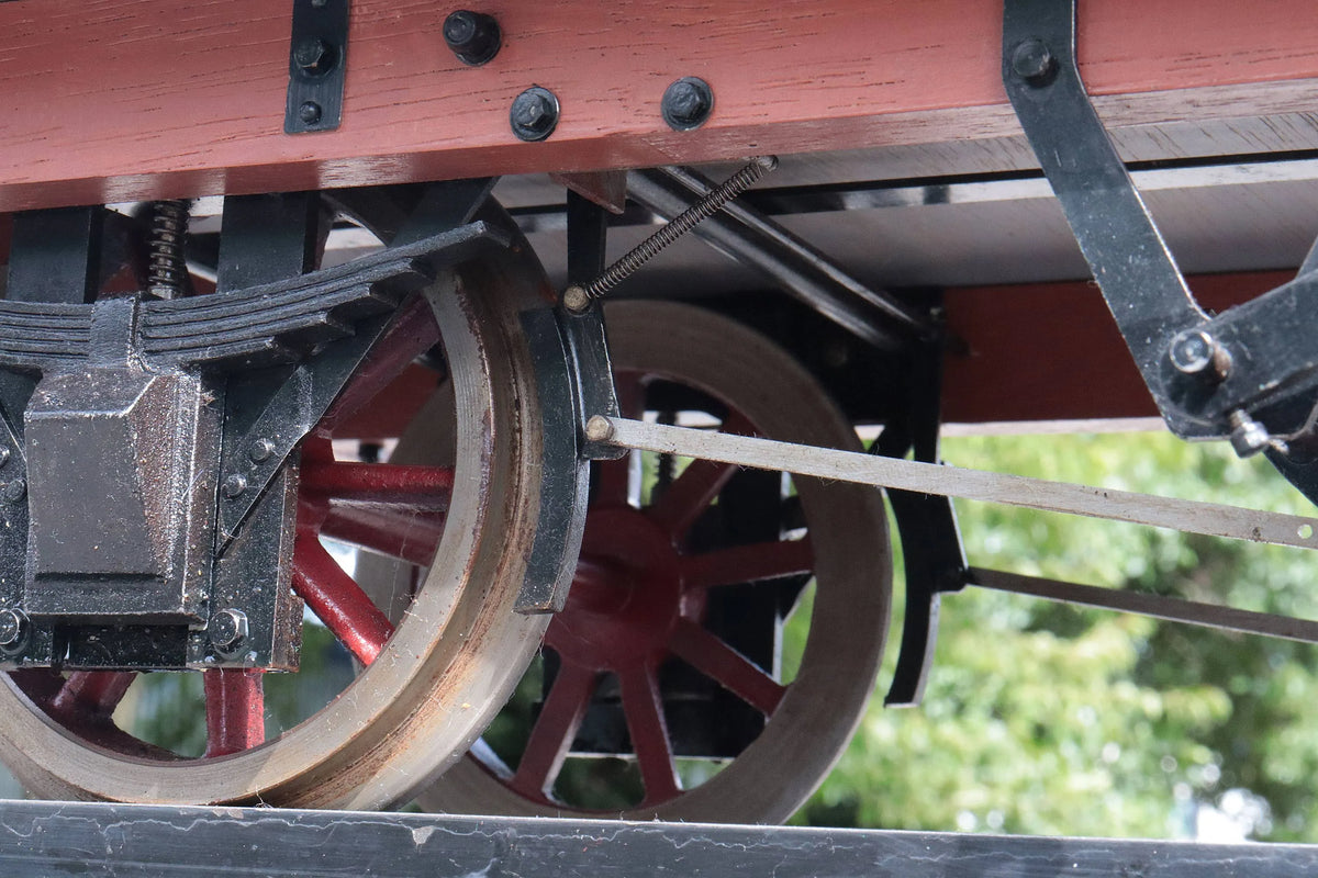 5 inch gauge 4 plank wagon